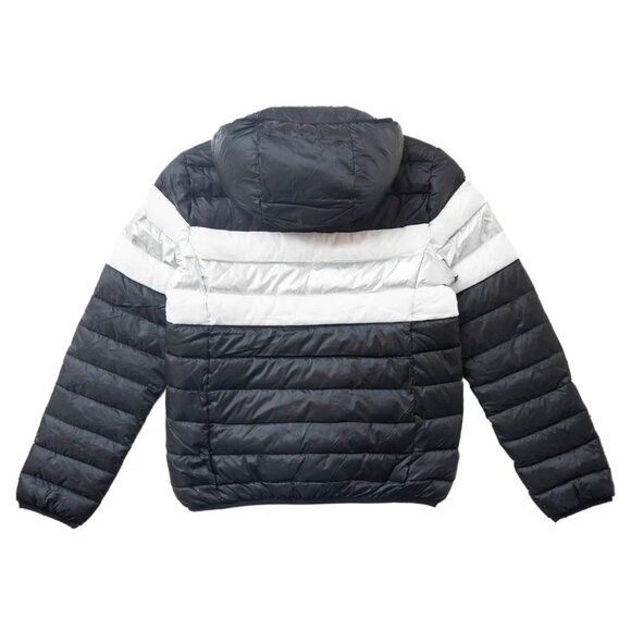 Numero by Free People Quilted Packable Hooded Full Zip Puffer Jacket Size Large - Picture 2 of 10